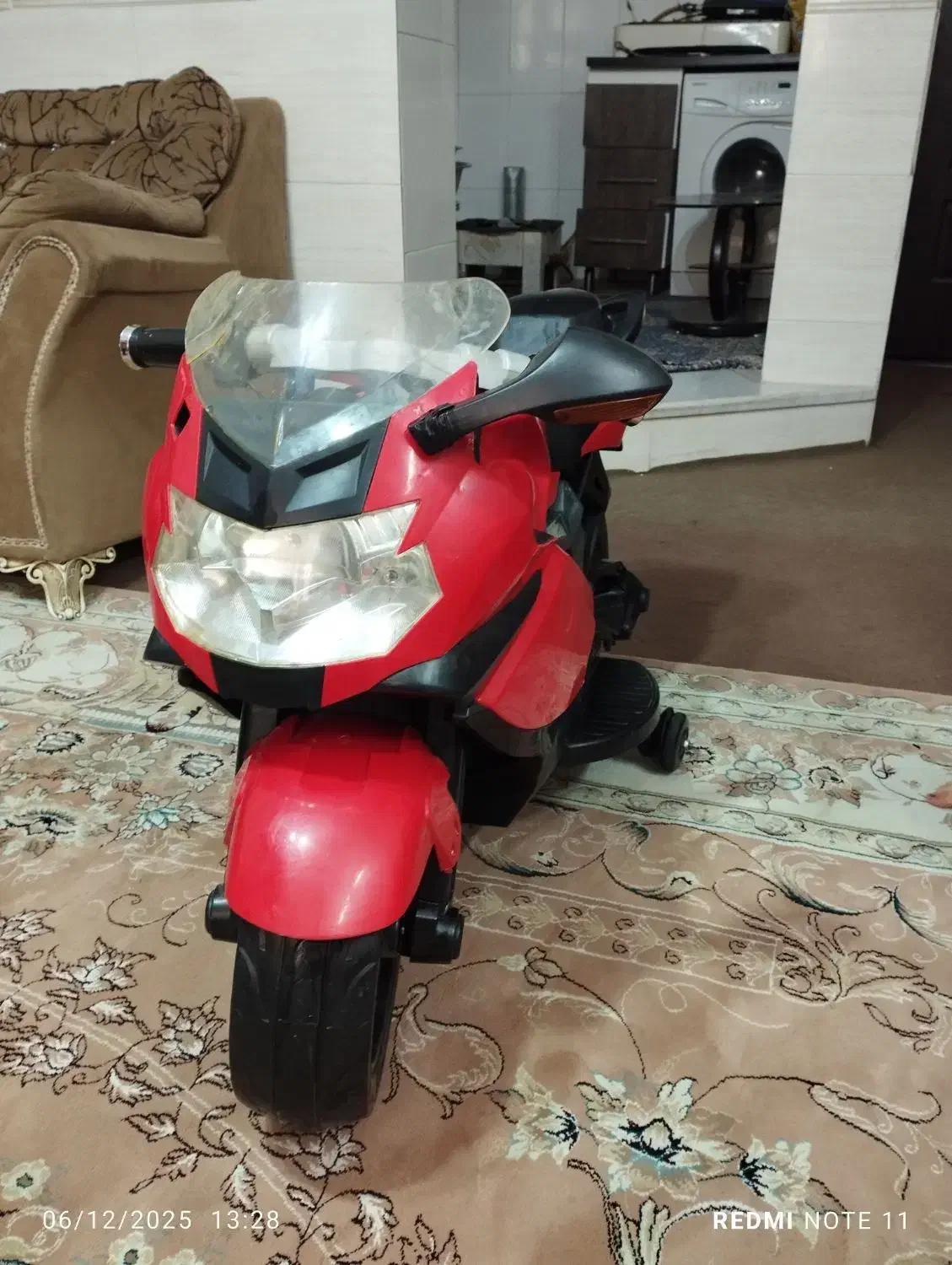 موتورشارژی موزیکال درحدنو|اسباببازی بچه|ابهر, |دیوار