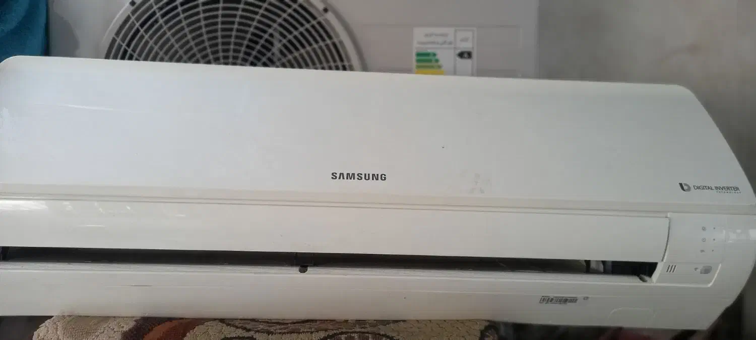 گولر گازی 25هزار سامسونگ اینورتر|کولر گازی و فنکوئل|هشتگرد, قاسم آباد بزرگ|دیوار