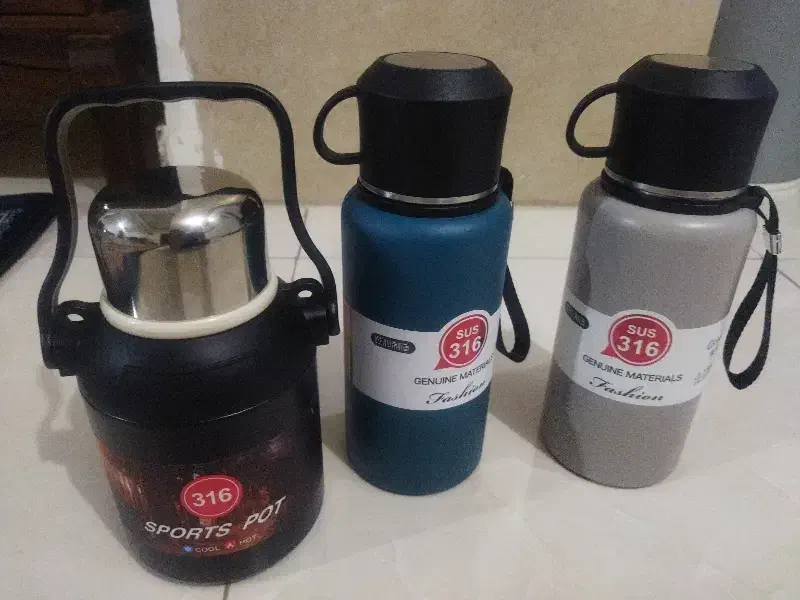 3عدد فلاکس|قوری، کتری، قهوه‌ساز دستی|رباط‌کریم, نصیرشهر|دیوار