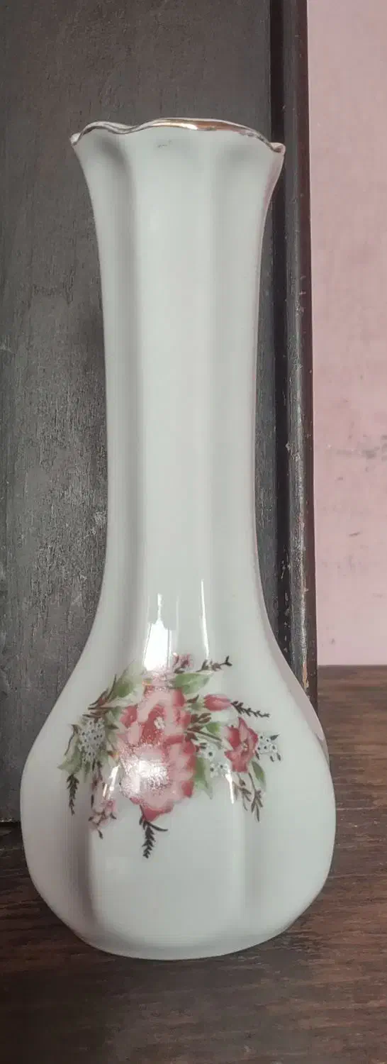 گلدان گل سرخی18سانتی|صنایع دستی و سایر لوازم تزئینی|نهاوند, |دیوار