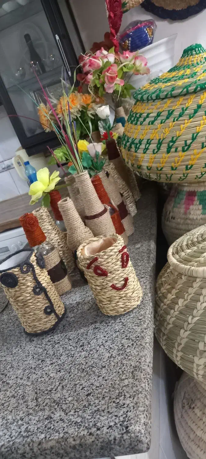 دنیای حصیری|صنایع دستی و سایر لوازم تزئینی|قم, میرزائیه|دیوار