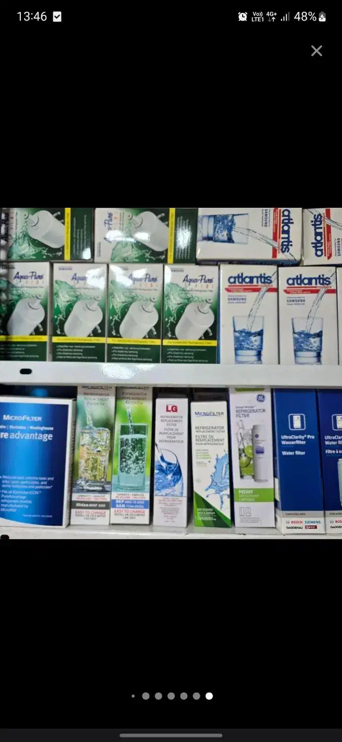 تعویض فیلتر تصویه آب یخچال و دستگاه تصویه آب|آبسردکن و تصفیه آب|تهران, بهارستان|دیوار