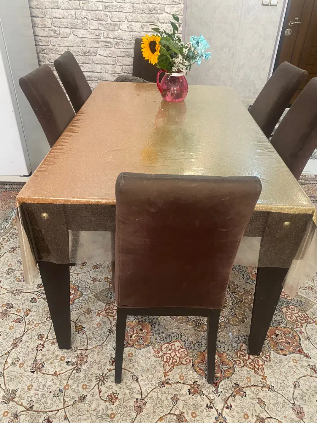 میز نهار خوری  REAL ترک ومیزتوالت وکشو  واینه قدی|مبلمان خانگی و میز عسلی|صدرا-فارس, باغشهر گلبهار صدرا|دیوار