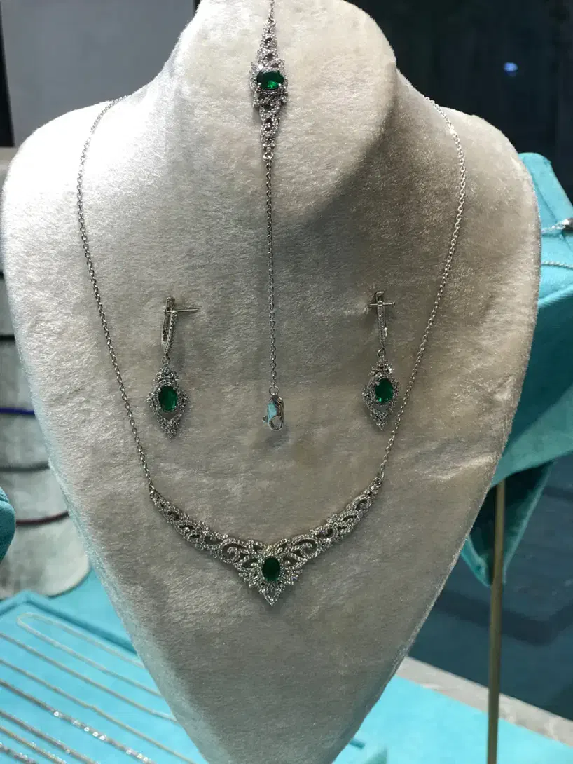 سرویس نقره لوکس جواهری با کمترین اجرت و سود|جواهرات|تبریز, |دیوار