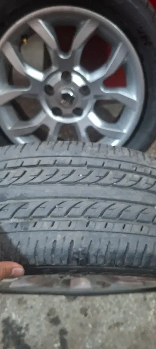 لاستیک کویر سایز ۲۰۵/۵۰/۱۶|قطعات یدکی و لوازم جانبی|رودان, |دیوار