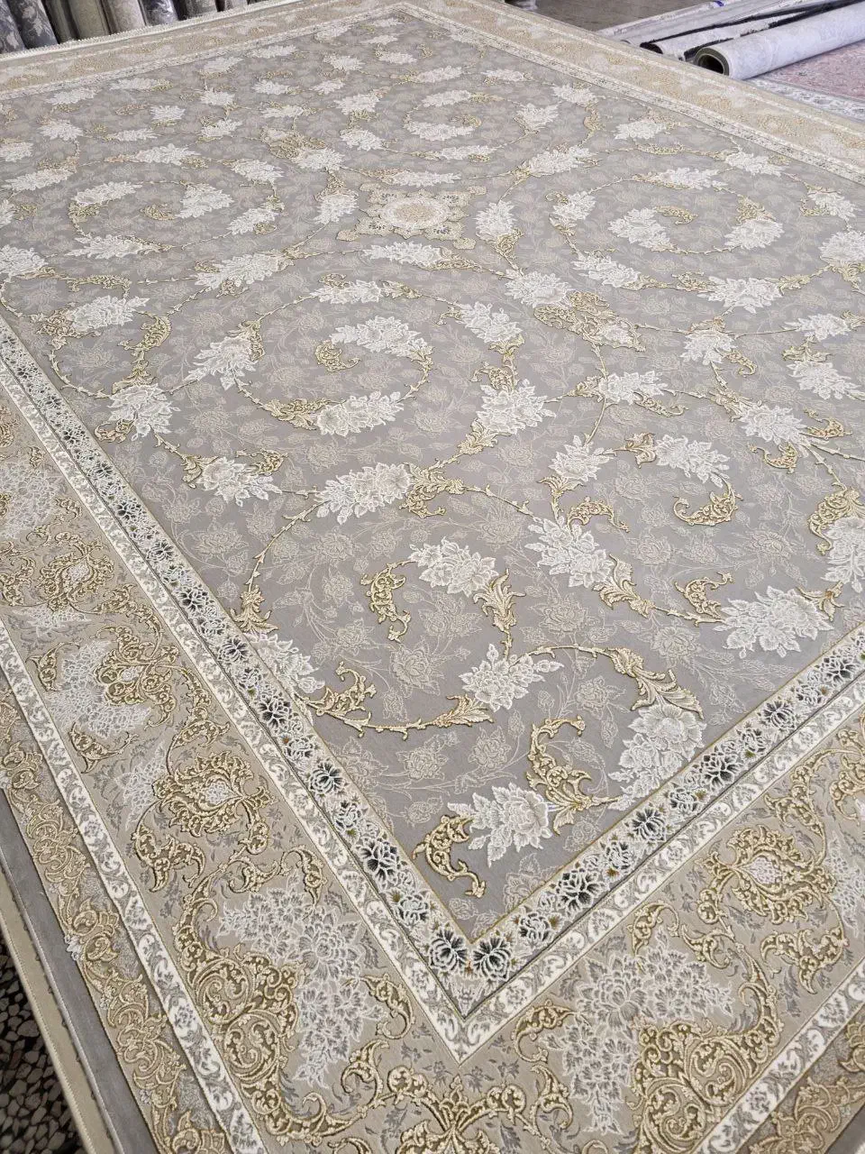 ۲تخته فرش۱۲متری۱۲۰۰شانه تراکم۳۶۰۰نو داخل نایلون|فرش|مریوان, |دیوار