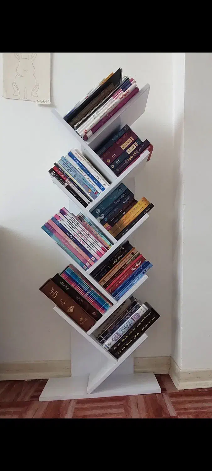 تولید کتابخانه درختی|کتابخانه، شلف، قفسه‌های دیواری|شیراز, شریف‌آباد|دیوار