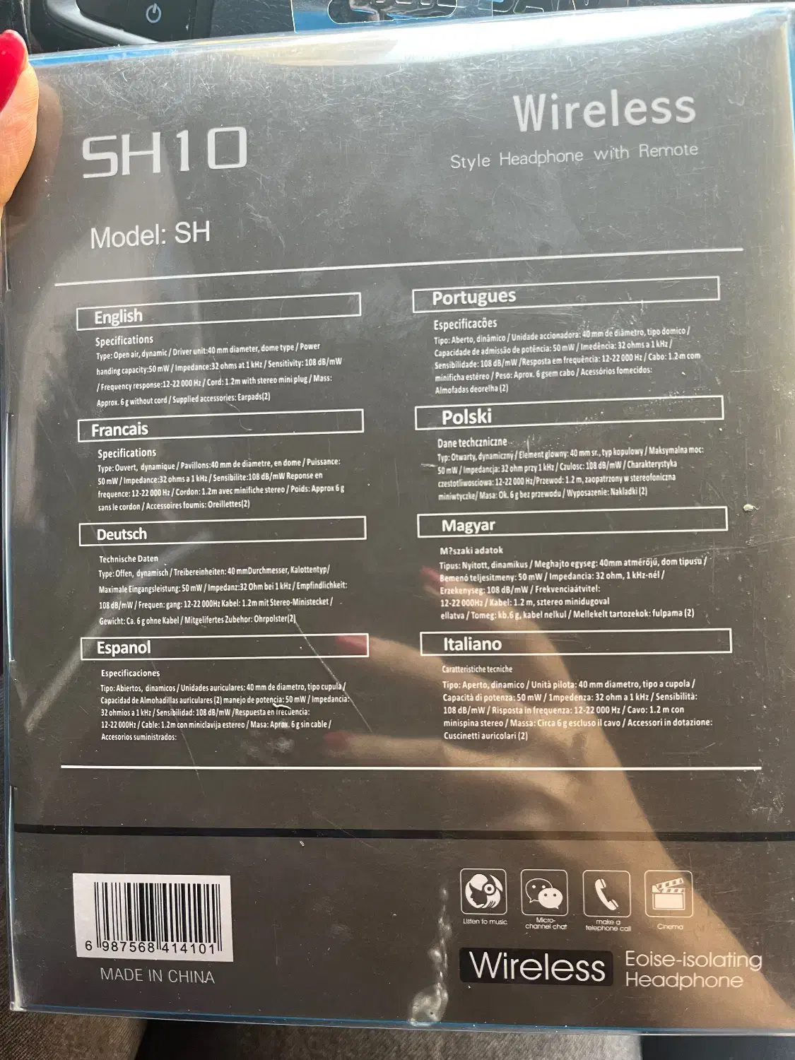 هدفون بی سیم بلوتوثی نونو|لوازم جانبی موبایل و تبلت|مشهد, جاهد شهر|دیوار