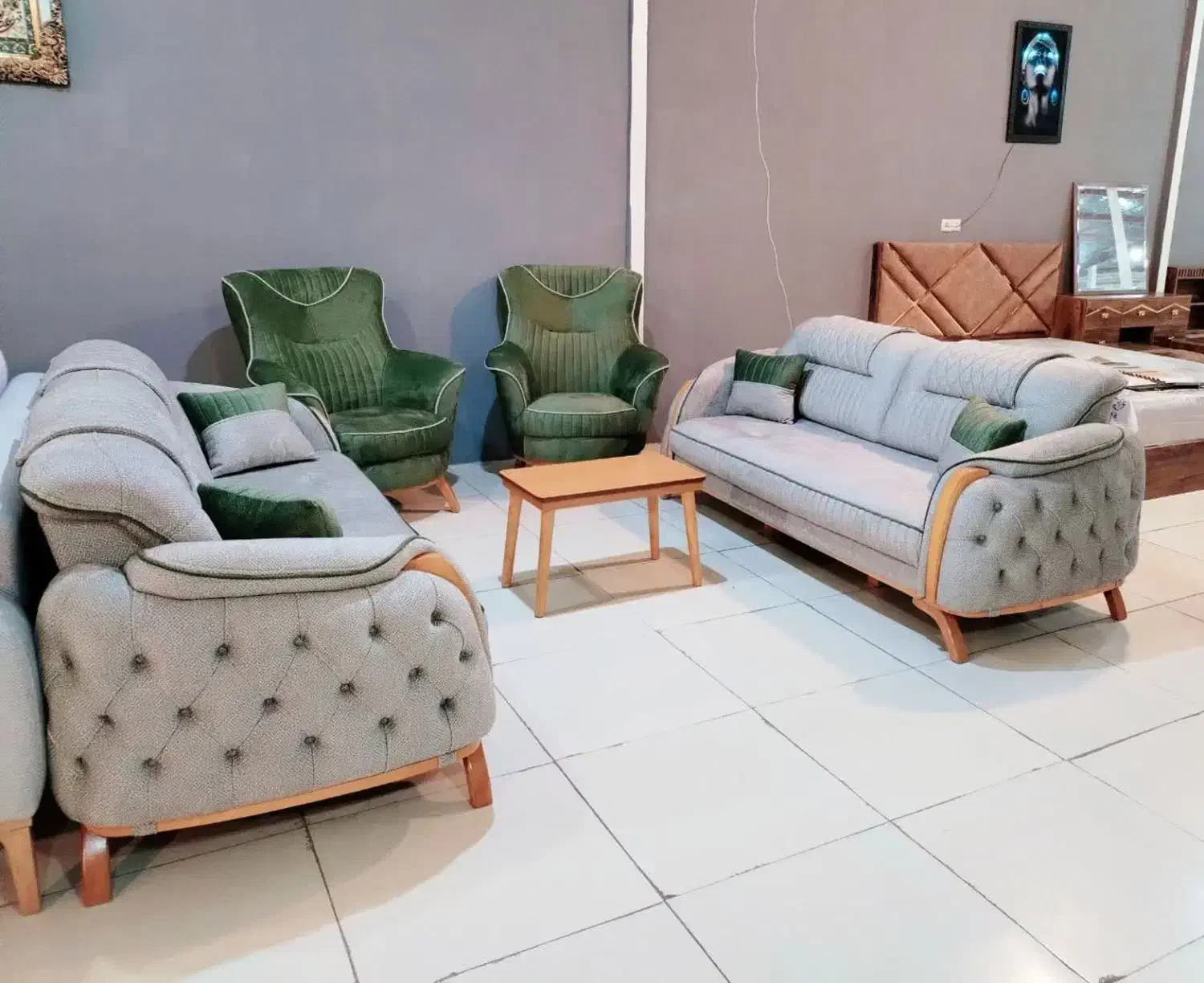 مبل آتریسا /طرح تعویضی/فروش اقساطی/پیش پرداخت کم|مبلمان خانگی و میز عسلی|فولادشهر, زاینده رود|دیوار