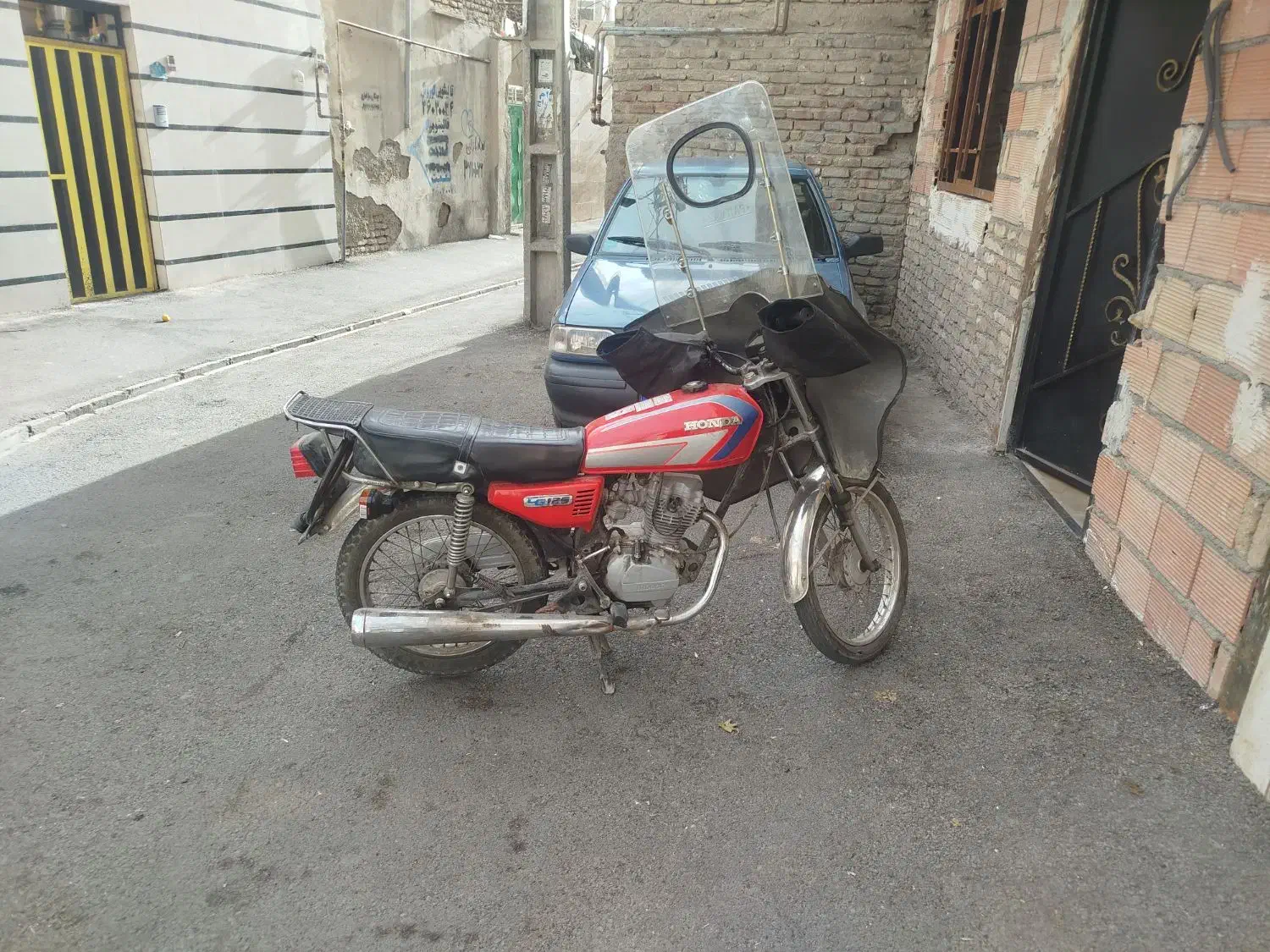 متور مدل 92 مزایده|موتورسیکلت|پاکدشت, پاکدشت (مامازند)|دیوار