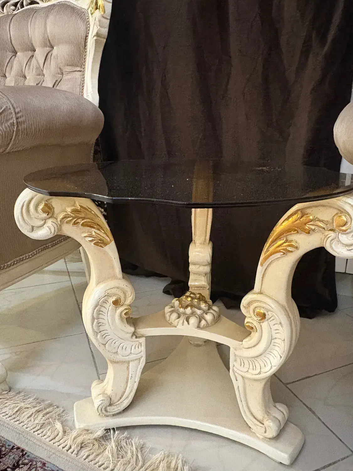 میلمان استیل ۷نفره|مبلمان خانگی و میز عسلی|تهران, آبشار تهران (دریاچه)|دیوار