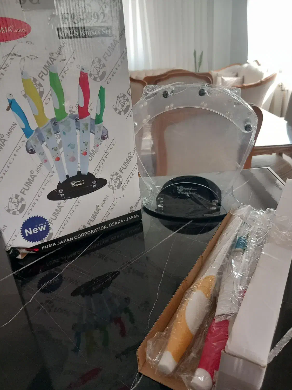 ست چاقو فوما ژاپن اصل|ظروف پخت‌وپز|اراک, |دیوار