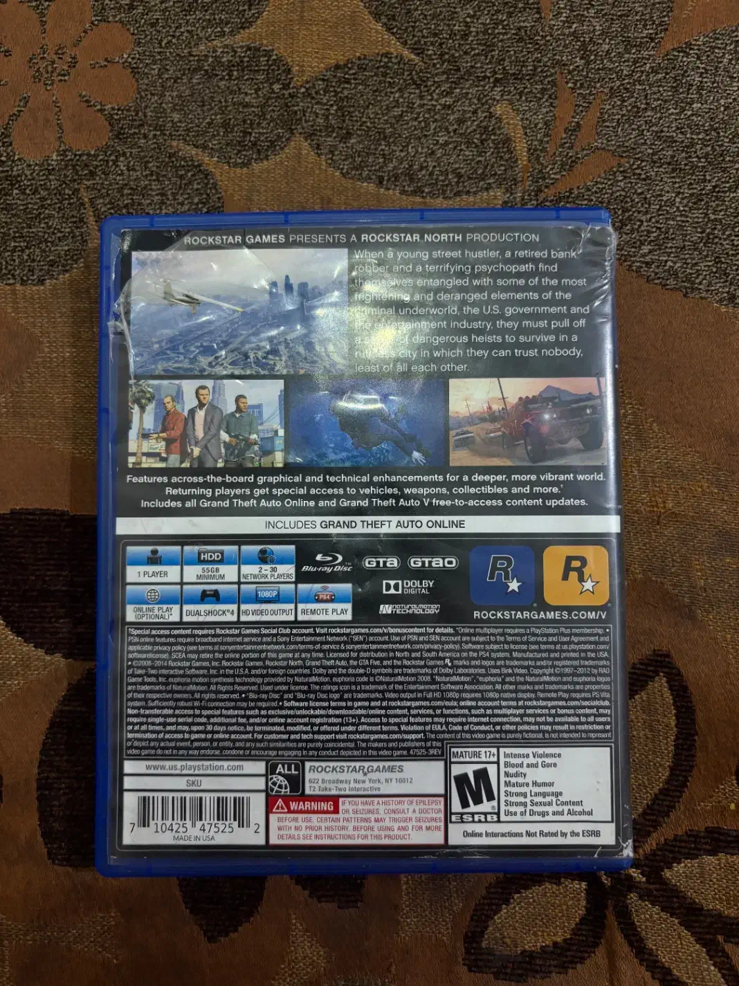 بازی ps4 gta v|کنسول، بازی ویدئویی و آنلاین|کرج, برغان|دیوار