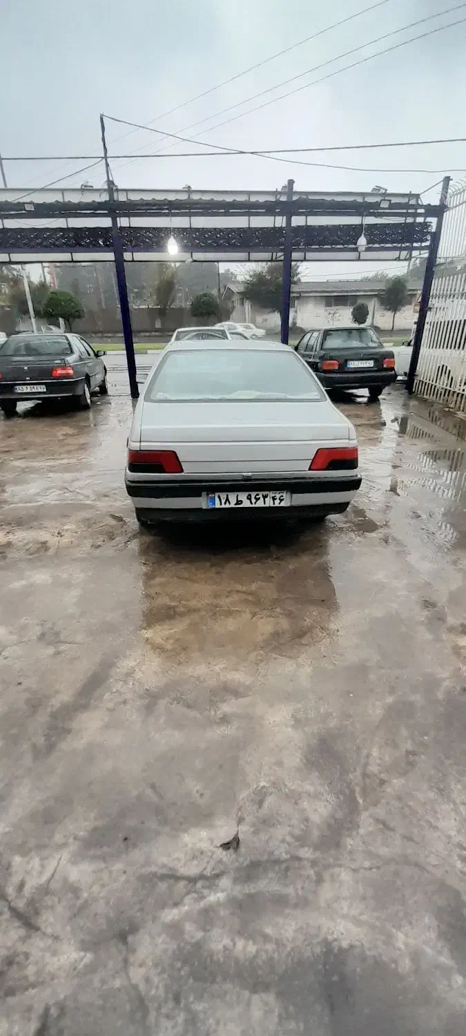 سواری ۴۰۵ نقره ای مدل ۸۵ فروشی فوری|خودرو سواری و وانت|رشت, بیجارپس|دیوار