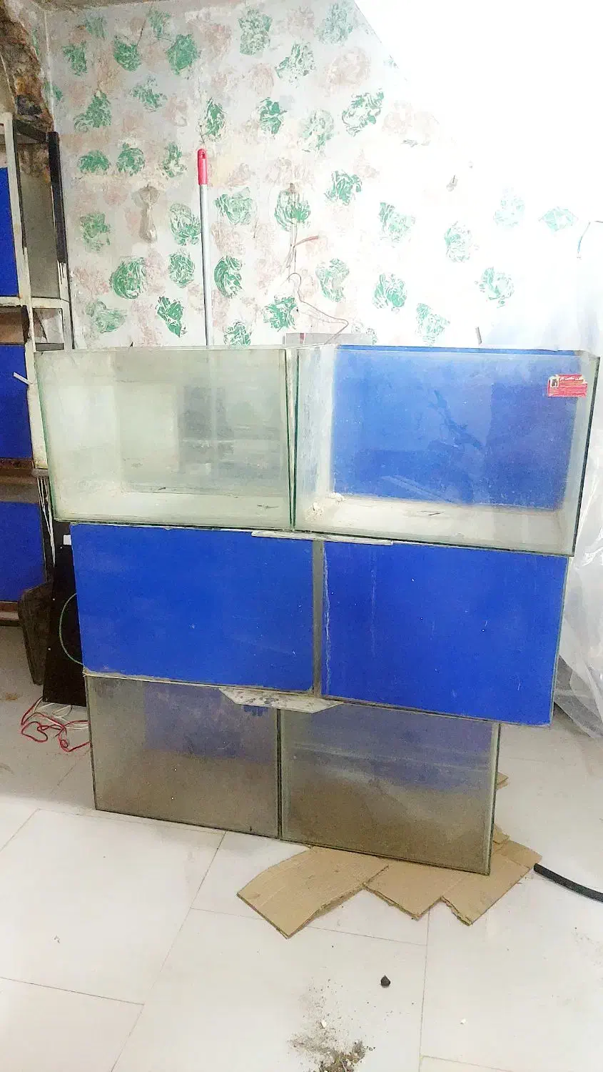 پایه اکواریوم ویترینی|ماهی|شهریار, کهنز|دیوار