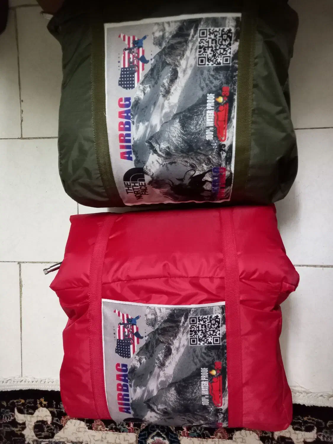 کیسه خواب درجه+قایق نجات بادی آکبند|کوهنوردی و کمپینگ|خوانسار, |دیوار