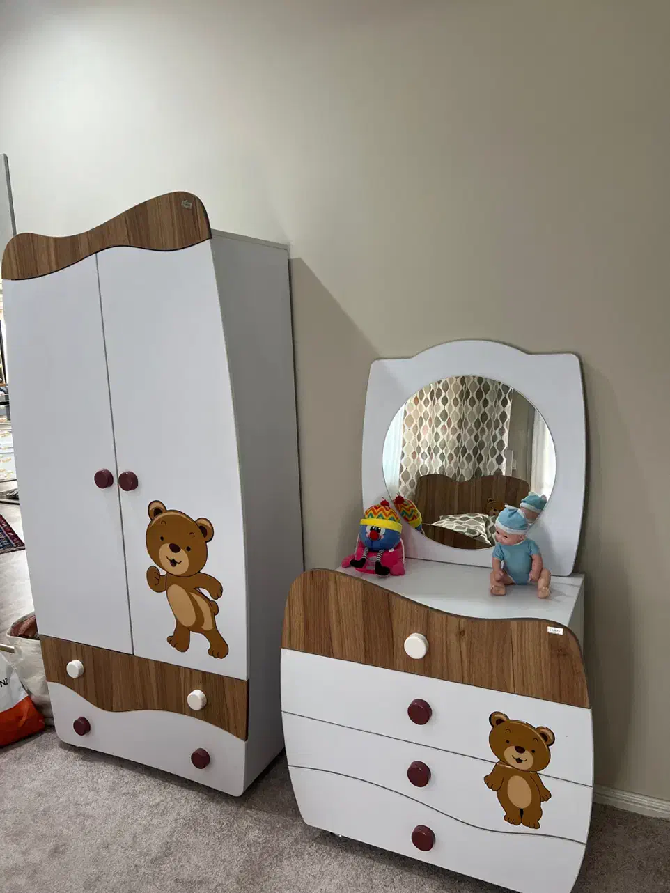 سرویس خواب کودک|تخت و سرویس خواب|سیرجان, |دیوار