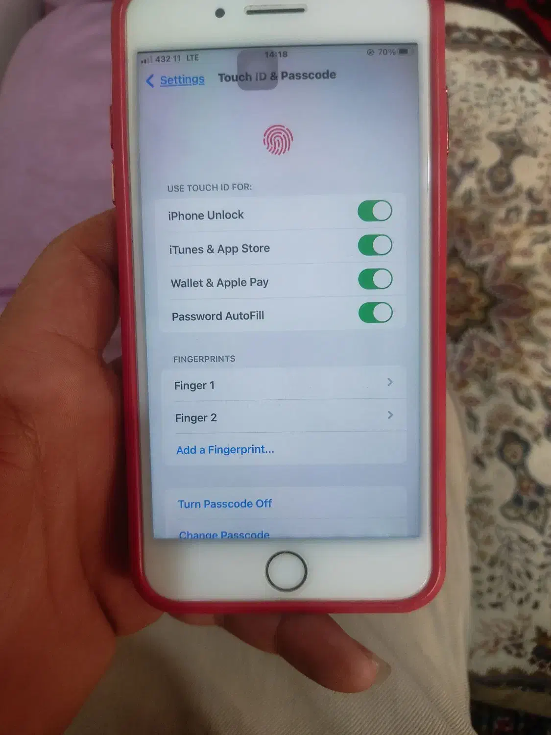 ایفون ۷پلاس.۲۵۶گیگ|موبایل|کرمانشاه, |دیوار