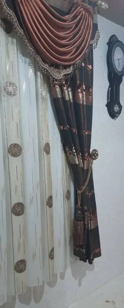 پرده تمیز و درحد نو|پرده، رانر، رومیزی|علیآباد کتول, |دیوار