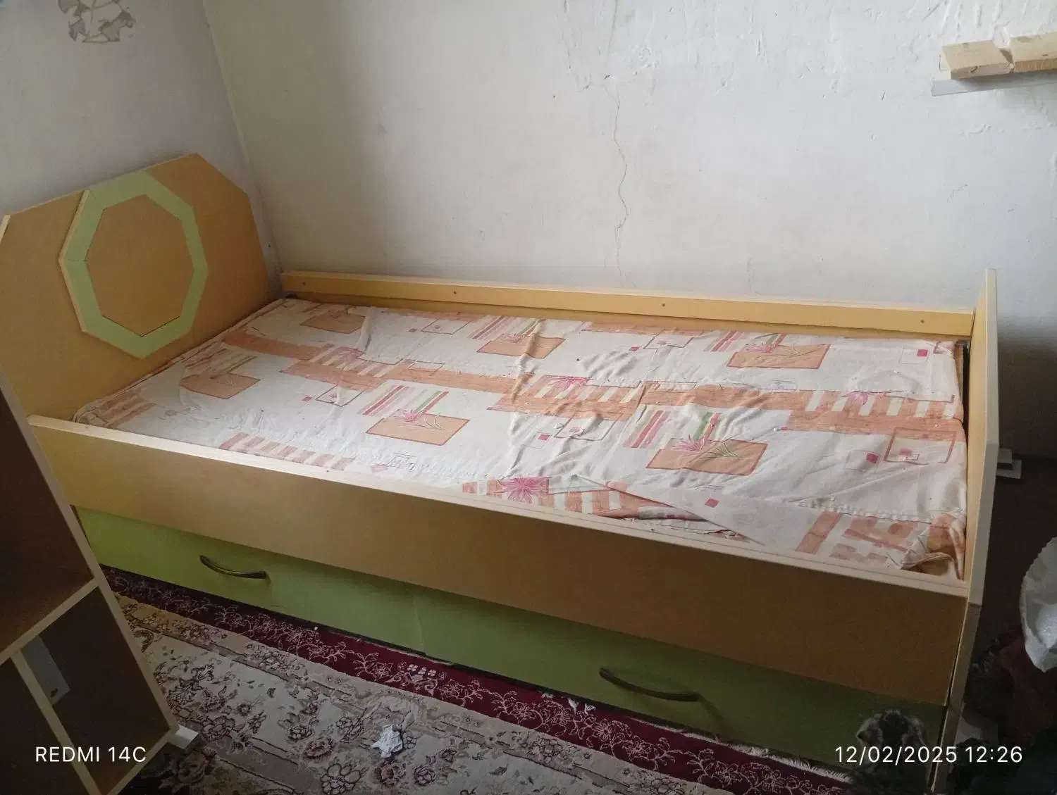 کمد ۳ تیکه همراه با تخت خواب|جاکفشی، کمد، دراور|لنگرود, |دیوار