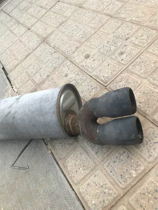 منبع اگزوز فابریک/آماده نصب/همراه سر اگزوز دولول|قطعات یدکی و لوازم جانبی|شاهین‌شهر, شهرک میلاد|دیوار