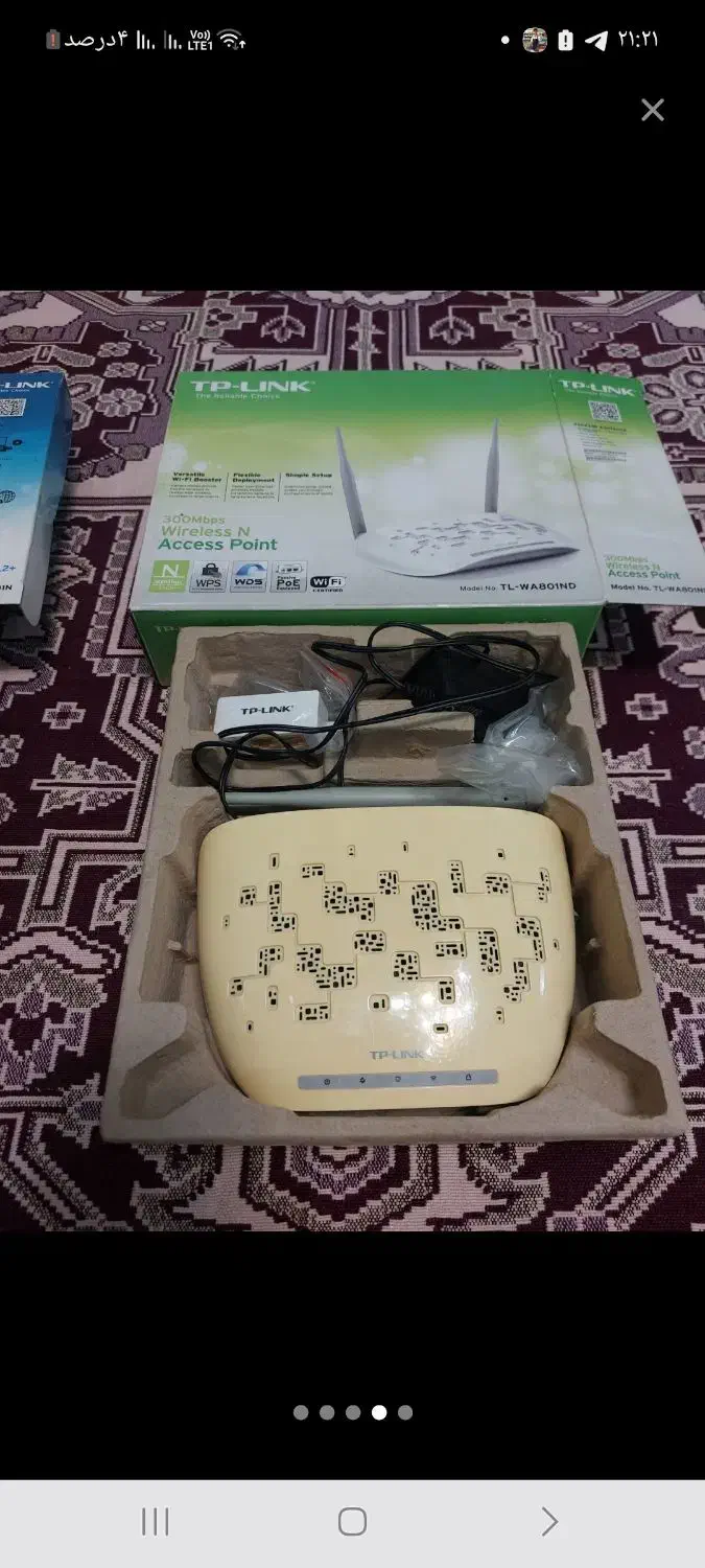 دستگاه وای فای|مودم و تجهیزات شبکه|مشکیندشت, |دیوار