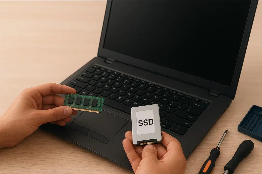 ارتقای لپتاپ با SSD و RAM افزایش سرعت و کارایی|خدمات رایانهای و موبایل|تهران, مهرآباد|دیوار