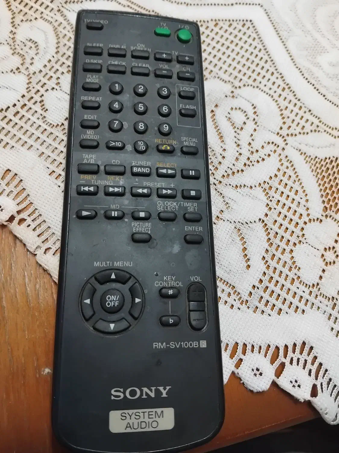 کنترل ظبط سونی|سیستم صوتی خانگی|تهران, اوقاف|دیوار