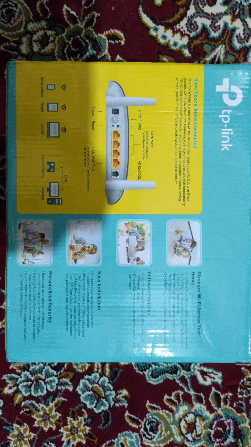 مودم tp link td-w9960|مودم و تجهیزات شبکه|کرمانشاه, |دیوار