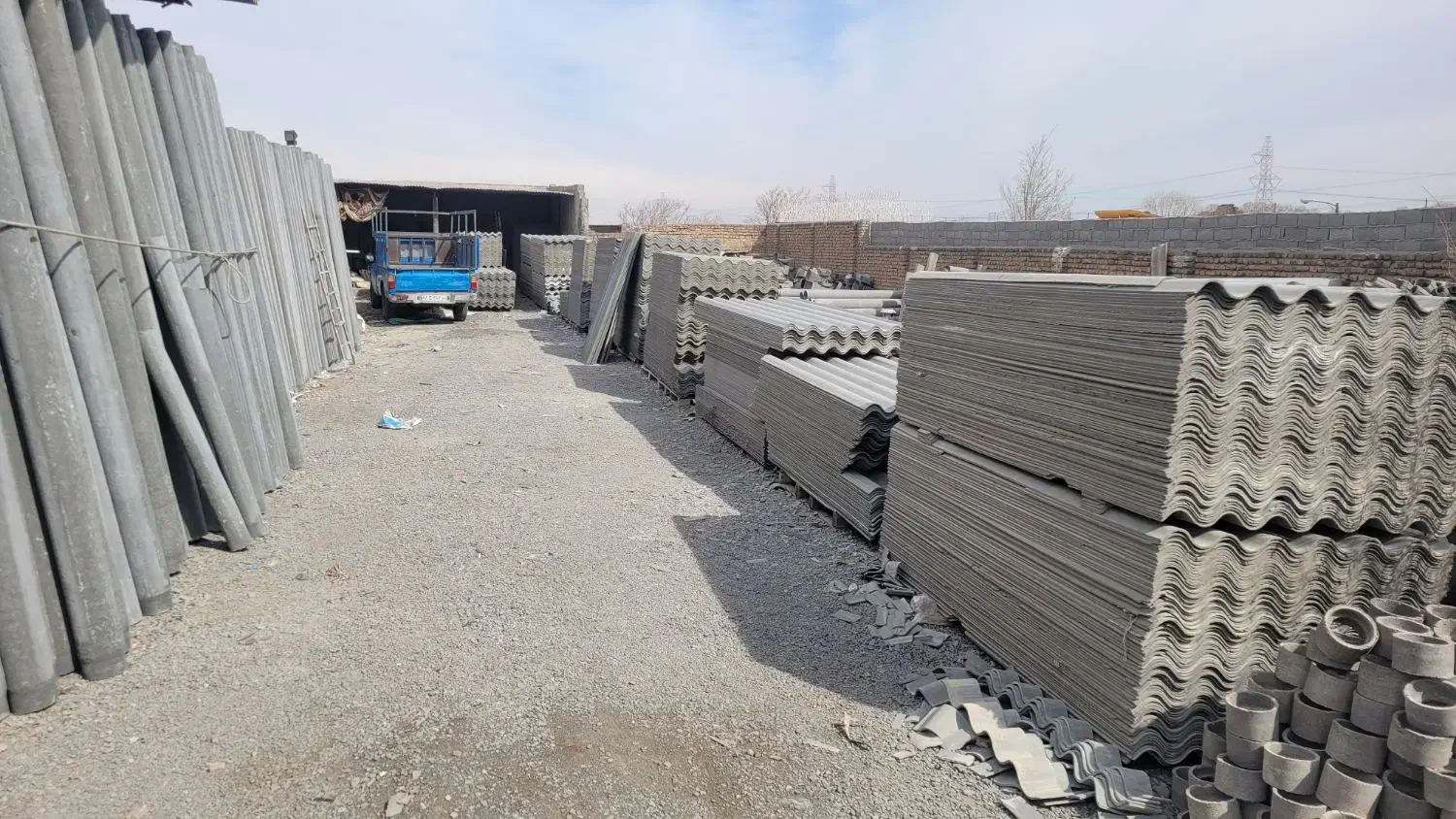 پخش لوله و ایرانیت سیمانی|مصالح و تجهیزات ساختمان|صباشهر, |دیوار