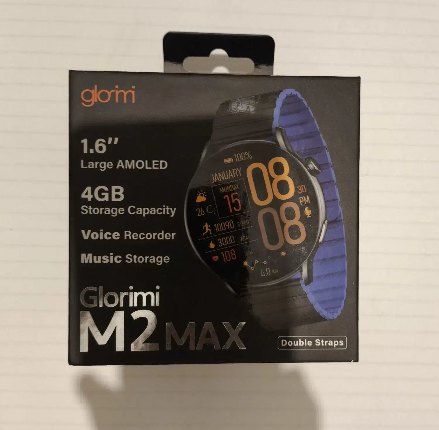 ساعت هوشمند گلوریمی glorimi m2 max درحد|ساعت|تهران, دبستان|دیوار