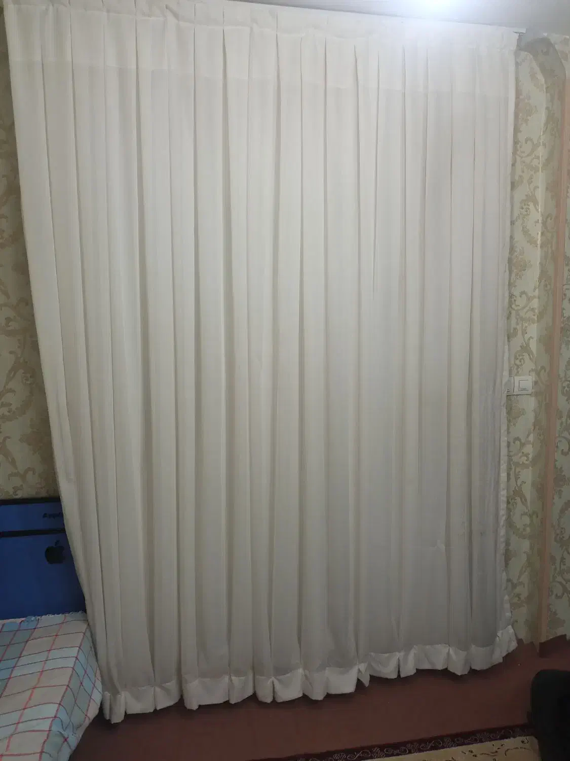 پرده حریر|پرده، رانر، رومیزی|تربت جام, مسکن مهر|دیوار