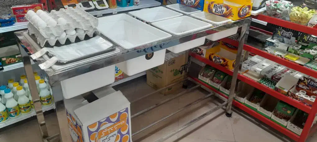 میز استیل|فروشگاه و مغازه|رشت, پیرسرا|دیوار