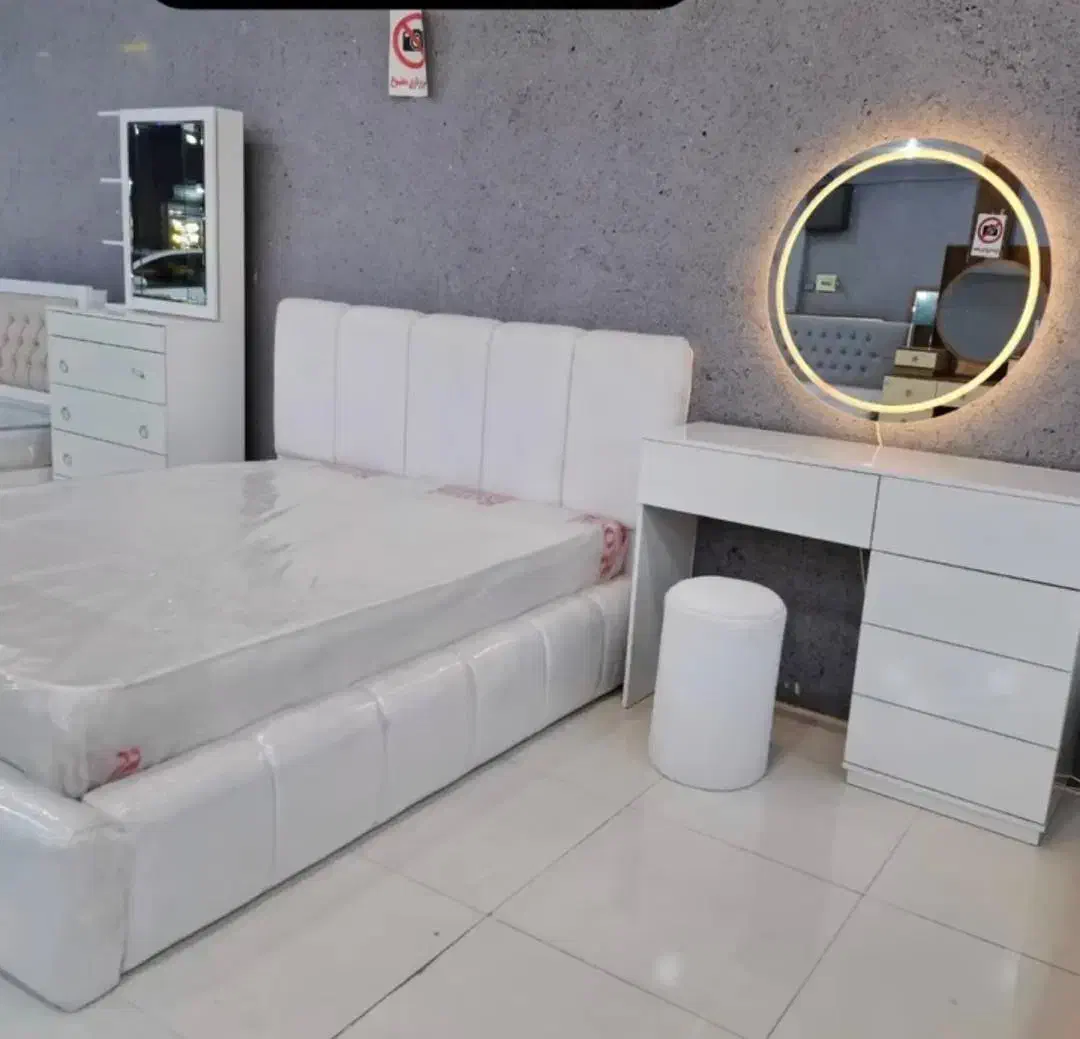 سرویس تخت خواب ۲ نفره چستر لمسه تختخواب تشک مدل۱۱۲|تخت و سرویس خواب|شیراز, عادل آباد|دیوار