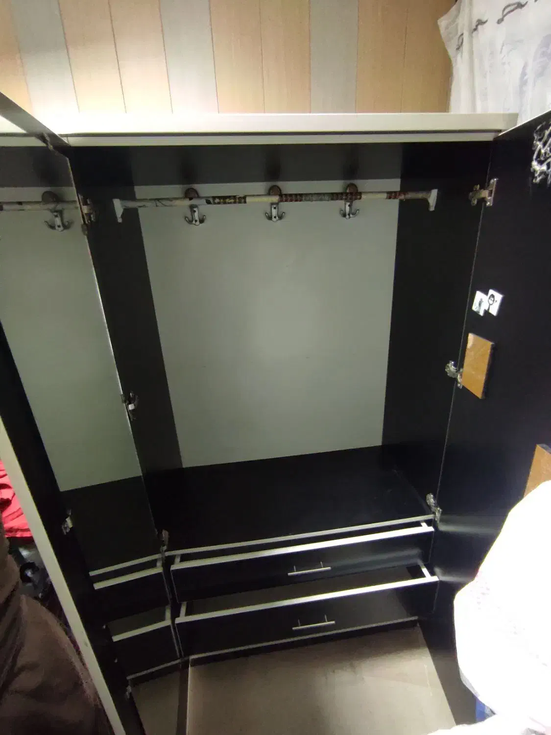 کمد لباس با کشو|جاکفشی، کمد، دراور|دهگلان, |دیوار