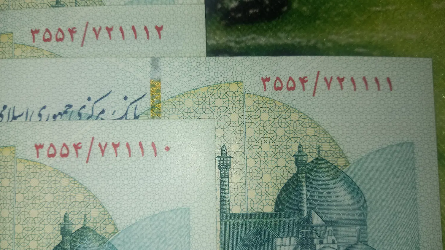 اسکناس کلکسیونی ست شماره سریال رند|کلکسیون سکه، تمبر، اسکناس|تهران, ولنجک|دیوار