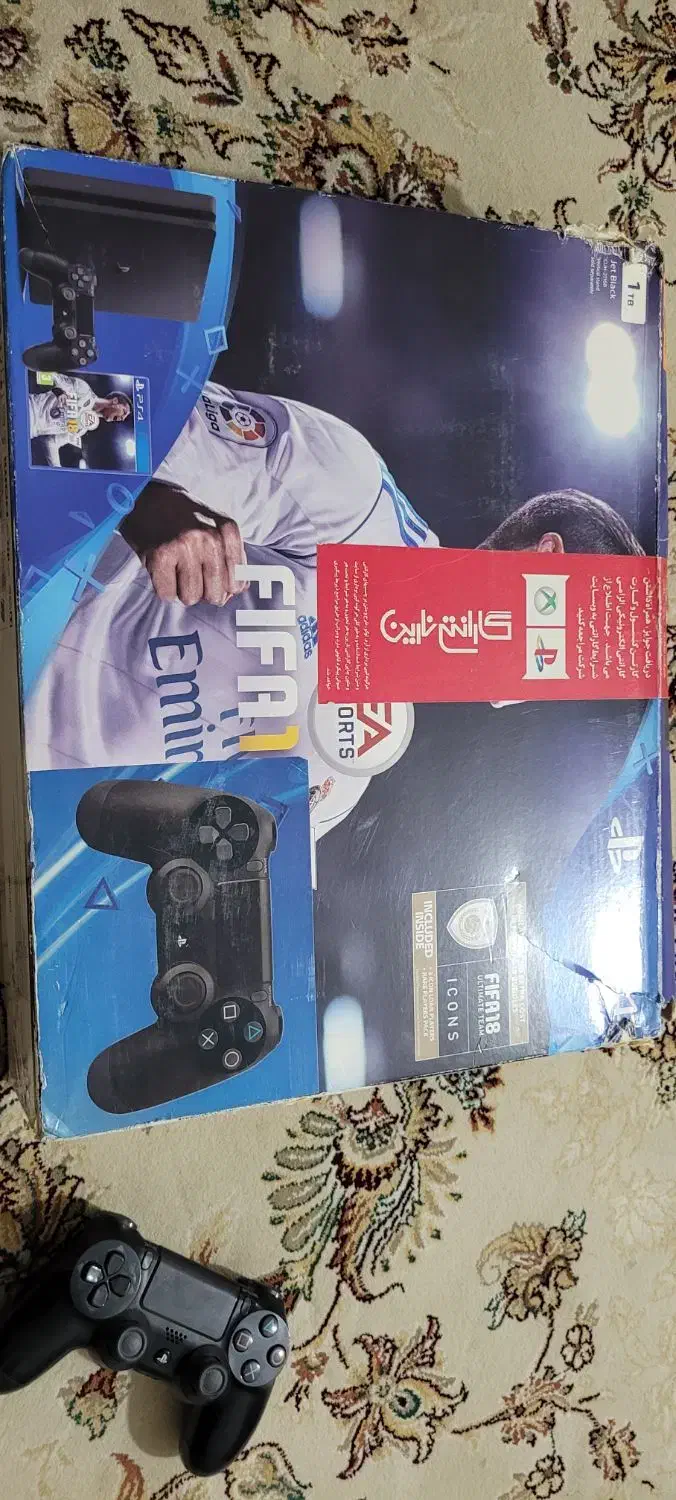 ps4 همرا با دو دسته|کنسول، بازی ویدئویی و آنلاین|قائم‌شهر, |دیوار