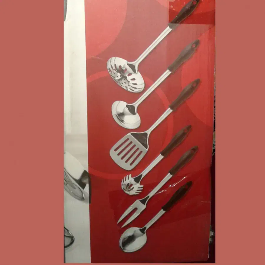 ست کفگیر ملاقه|ظروف پخت‌وپز|قم, نیروگاه|دیوار