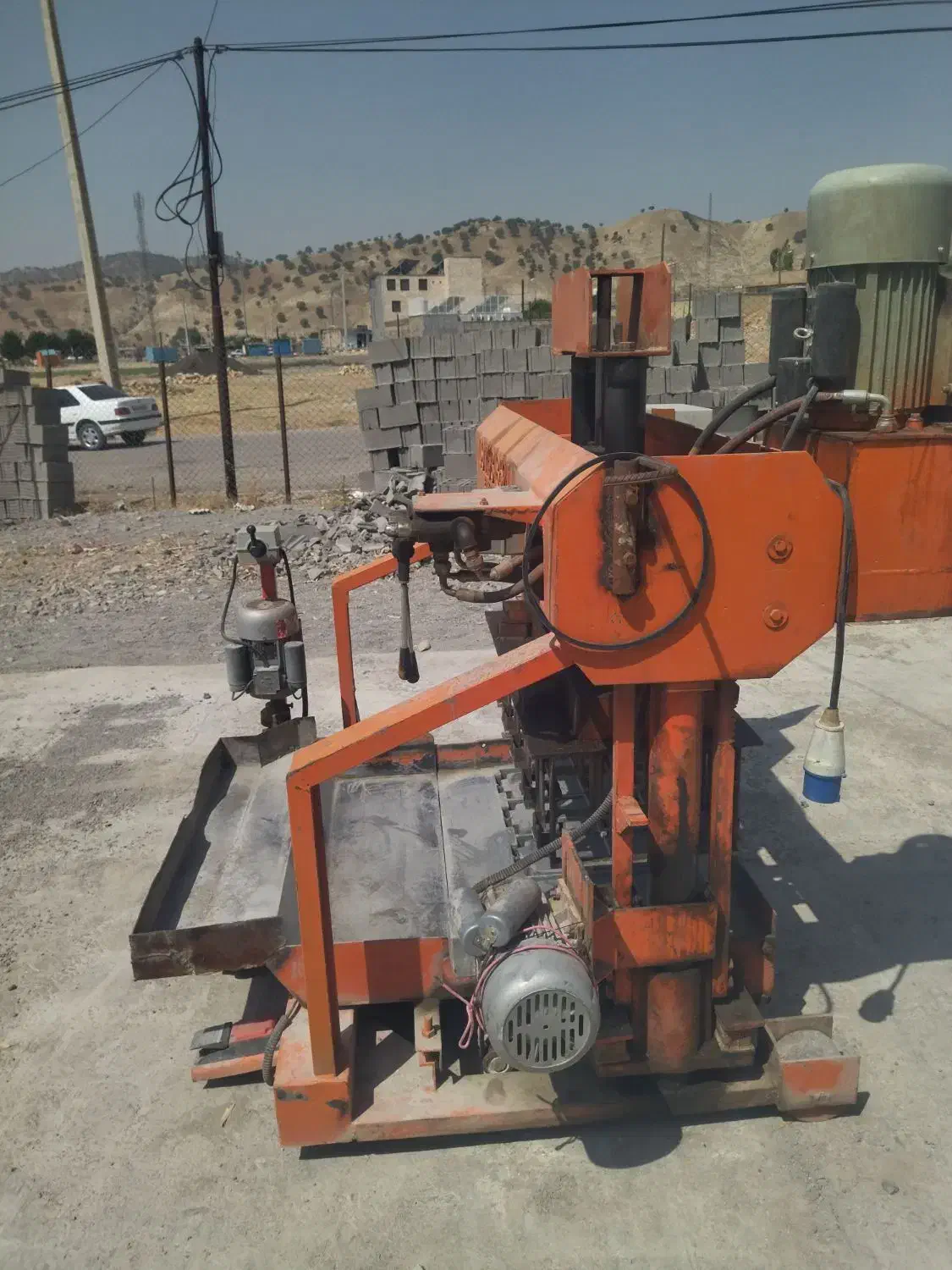 دستگاه بلوک سقفی هیدرولیک|ماشین‌آلات صنعتی|دیشموک, |دیوار