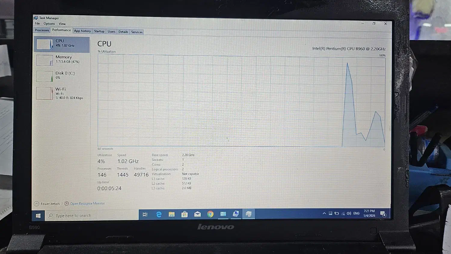 لپ تاپ لنوو مدل B590|رایانه همراه|قزوین, |دیوار
