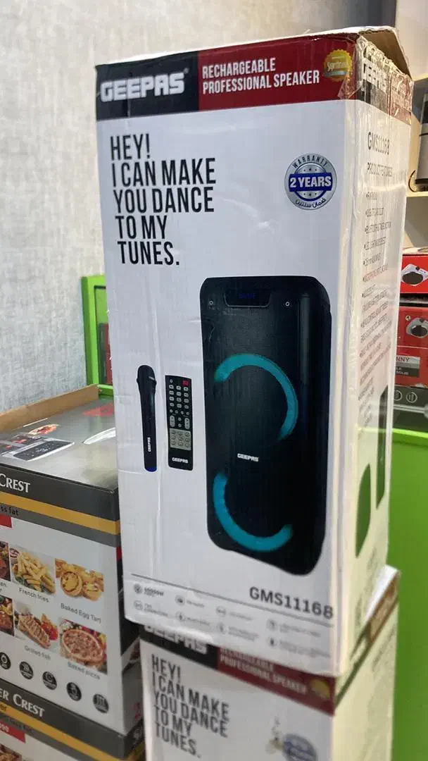 اسپیکر بلندگو جی پاس Geepas مدل ۱۱۱۶۸|پخشکننده همراه|کاشان, فاز ۲ ناجی آباد|دیوار