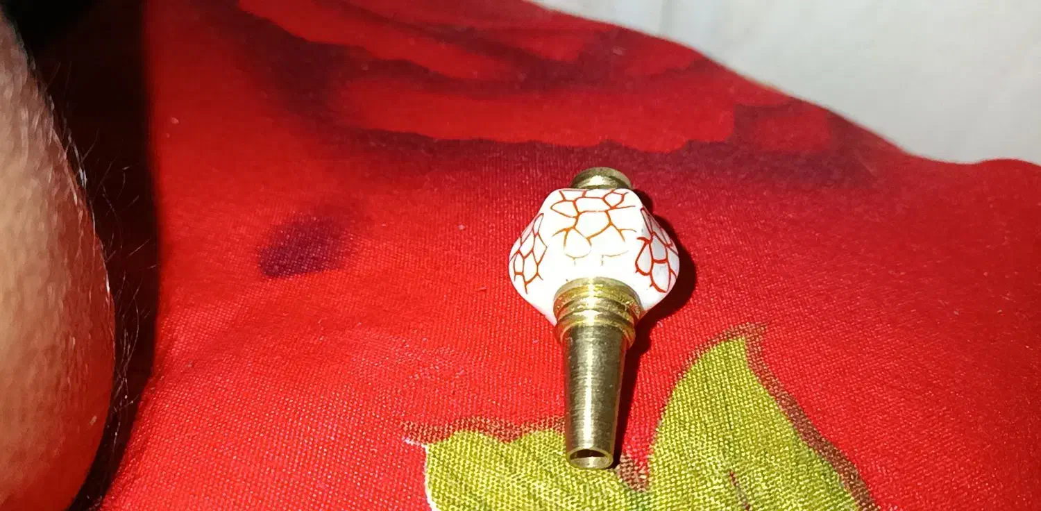 لبی برنجی قلیان|کلکسیون اشیاء عتیقه|پاکدشت, پاکدشت (مامازند)|دیوار