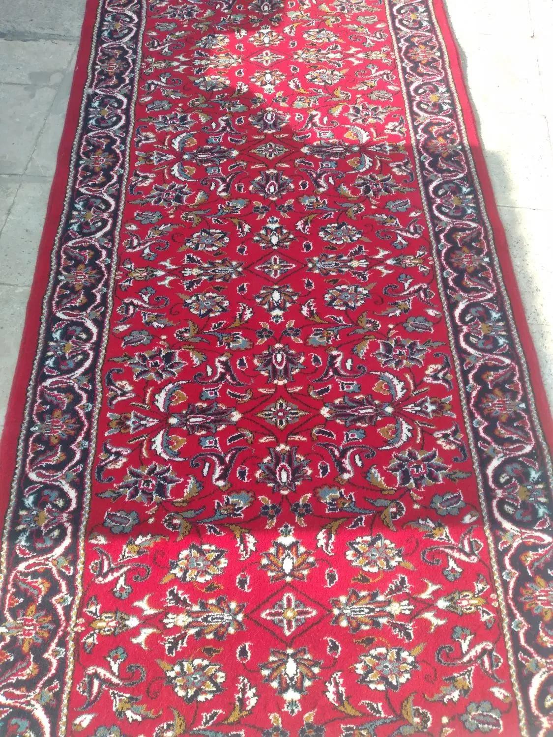 فرش کناری رنگ لاکی|فرش|تهران, امامت|دیوار