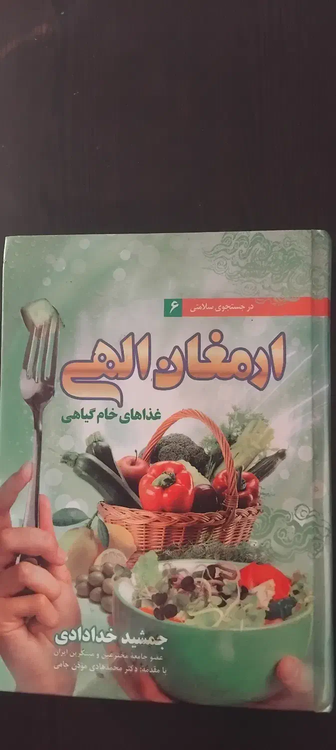 کتاب غذاهای خام گیاهی|کتاب و مجله آموزشی|آمل, |دیوار