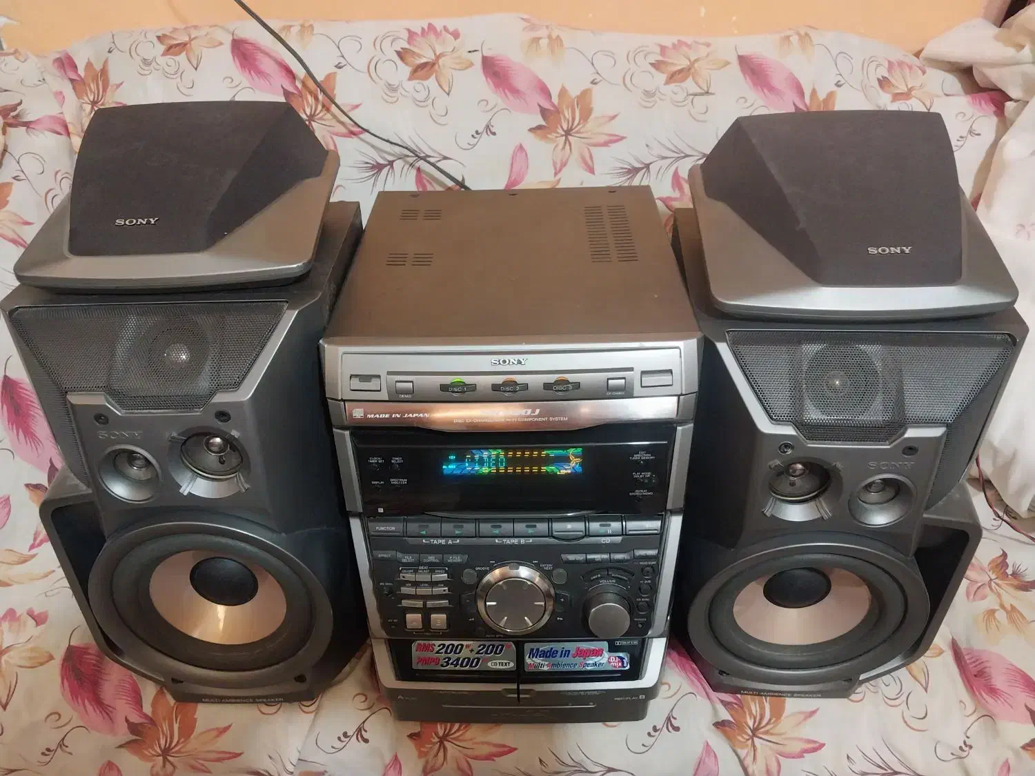 استریو سونی مدل GRX80J ساخت ژاپن|سیستم صوتی خانگی|کرمان, |دیوار