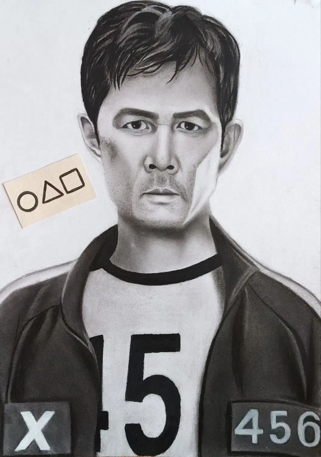 طراحی چهره سیاه قلم|تابلو، نقاشی، عکس|مرودشت, محمد آباد|دیوار