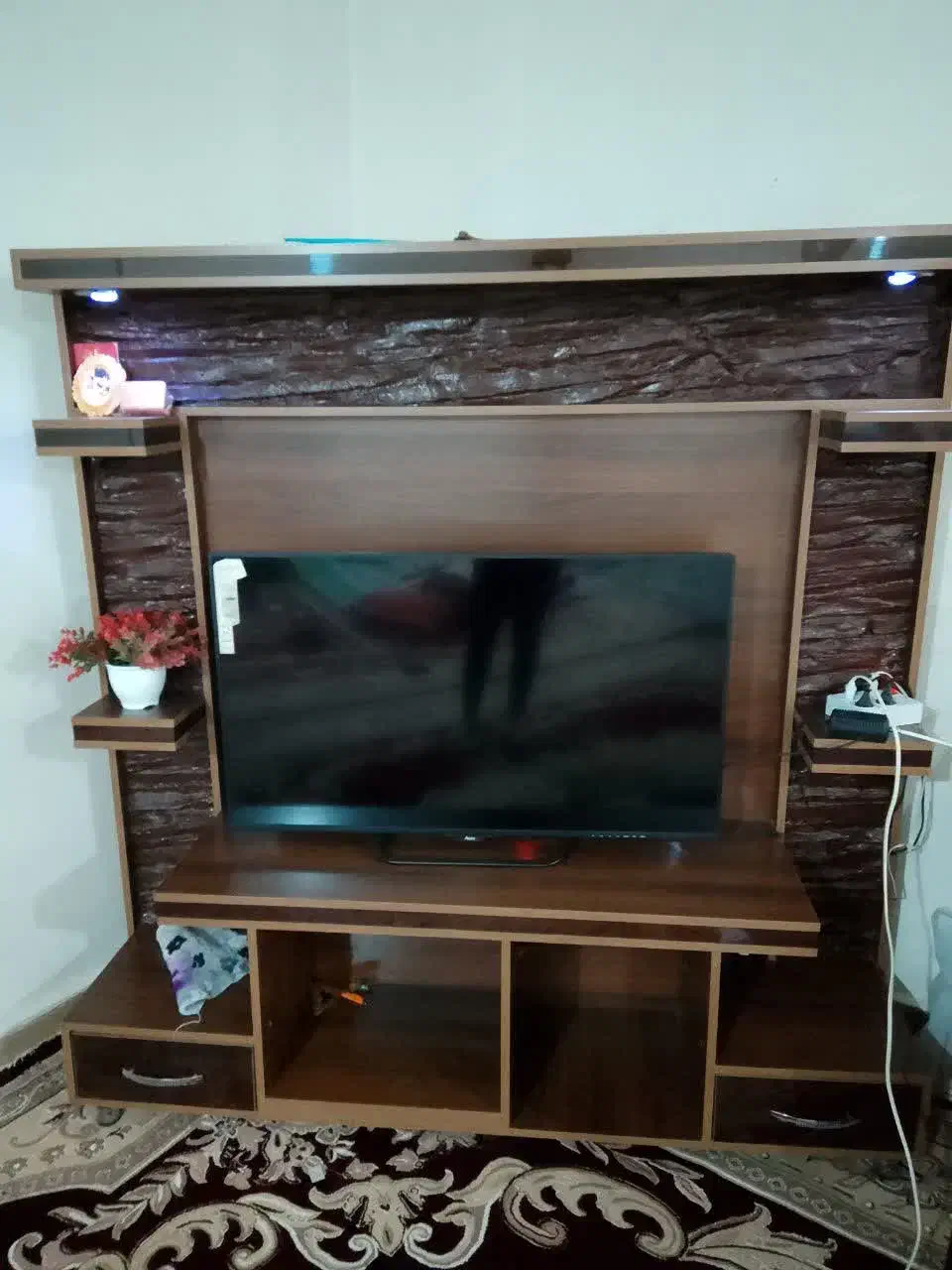 میز تلویزیون چوبی|میز تلویزیون|قوچان, |دیوار