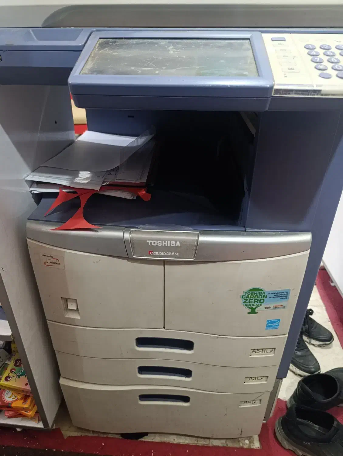 فروش دستگاه کپی 456توشیبا|پرینتر، اسکنر، کپی، فکس|اقبالیه, |دیوار