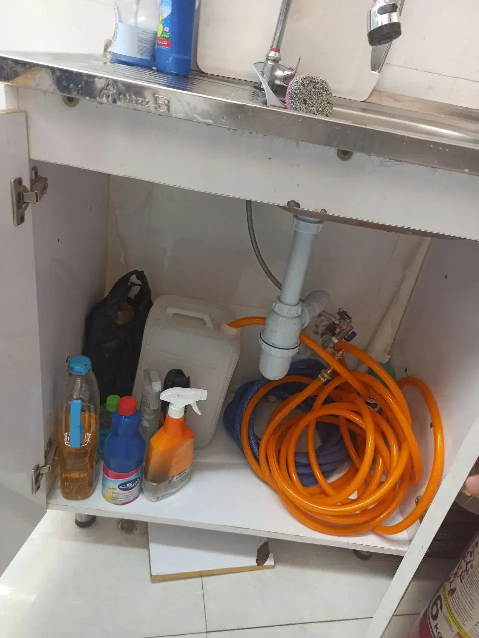 سینک استیل و کابینت|مصالح و تجهیزات ساختمان|تربتحیدریه, شهید قرنی|دیوار