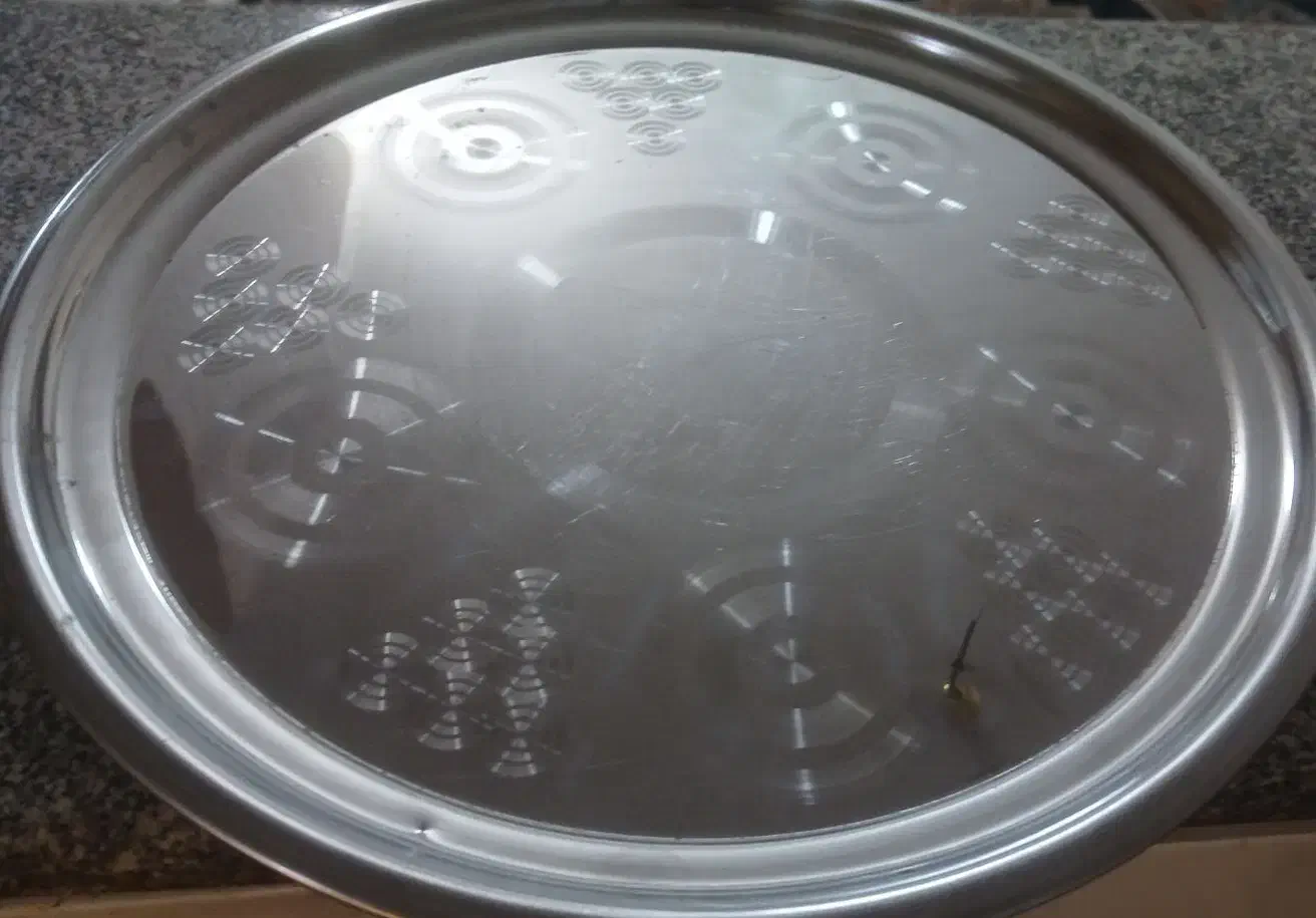 سینی استیل نو|ظروف سرو و پذیرایی|زنجان, |دیوار